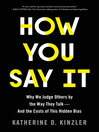 Cover image for How You Say It